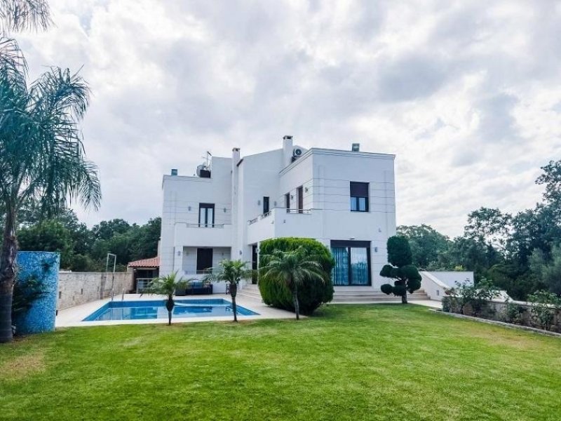 Gallos Kreta, Gallos: Große Villa mit Pool nahe Rethymno zu verkaufen Haus kaufen